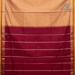 10 Yards Semi Silk Cotton Sarees – Fawn SASPT0037160 - Image 3