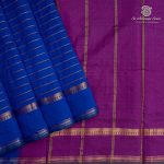 10 Yards Semi Silk Cotton Sarees – Royal Blue SASPT0037169