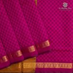 10 Yards Semi Silk Cotton Sarees – Rani Pink SASPT0037172