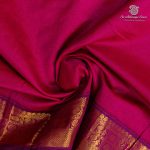 10 Yards Semi Silk Cotton Sarees – Rani Pink SASPT0037178 - Image 2