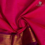 10 Yards Semi Silk Cotton Sarees – Rani Pink SASPT0037185 - Image 2