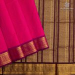 10 Yards Semi Silk Cotton Sarees – Rani Pink SASPT0037185