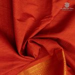 10 Yards Semi Silk Cotton Sarees – Rust SASPT0037187 - Image 2