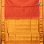 10 Yards Semi Silk Cotton Sarees – Rust SASPT0037187 - Image 3
