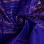 10 Yards Semi Silk Cotton Sarees – Persian Indigo SASPT0037189 - Image 2