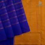 10 Yards Semi Silk Cotton Sarees – Persian Indigo SASPT0037189