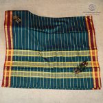 10 Yards Devendra Sarees - Dual Shade Peacock Green SASTDC37195