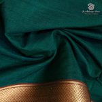 10 Yards Devendra Sarees - Dark Green SASTDC37196 - Image 2