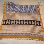 Mangalagiri Bagru Sarees - Blue SASVS37209