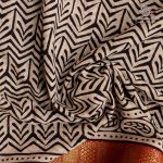 Mangalagiri Bagru Sarees - Beige SASVS37211 - Image 2