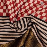 Mangalagiri Bagru Sarees - Beige SASVS37218 - Image 2