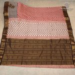 Mangalagiri Bagru Sarees - Beige SASVS37218
