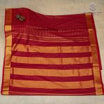 10 Yards Kalyani Cotton Sarees - Dark Maroon SASTKC37223 - Image 2