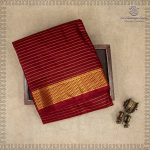 10 Yards Kalyani Cotton Sarees - Dark Maroon SASTKC37223