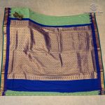 10 Yards Kalyani Cotton Sarees - Pista Green SASTKC37225 - Image 2