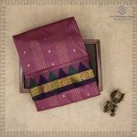 10 Yards Kalyani Cotton Sarees - Dark Onion Pink SASTKC37229