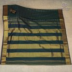 10 Yards Kalyani Cotton Sarees - Dual Shade Dark Green SASTKC37236 - Image 2