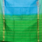 Silk Cotton Sarees Simple – Light Blue SAS37244 - Image 4