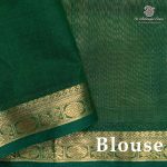 Silk Cotton Sarees Simple – Dark Beige SAS37245 - Image 3