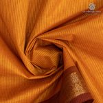 Silk Cotton Sarees Simple – Mango Yellow SAS37246 - Image 2