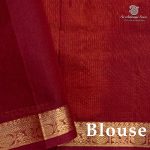 Silk Cotton Sarees Simple – Mango Yellow SAS37246 - Image 3