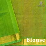 Silk Cotton Sarees Simple – Orange SAS37247 - Image 3