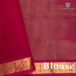 Silk Cotton Sarees Simple – Pista Green SAS37255 - Image 3