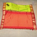 Dance Arangetram Sarees - Dual Shade Chartreuse Green SASDS37265 - Image 3
