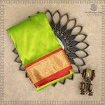 Dance Arangetram Sarees - Dual Shade Chartreuse Green SASDS37265