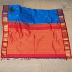 Dance Arangetram Sarees - Blue Grotto SASDS37266 - Image 3