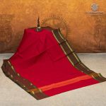 Dance Practice Sarees - Kumkum Red SASDS37275 - Image 3
