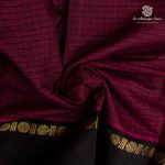 Dance Practice Sarees - Burgundy SASDS37276 - Image 2