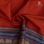 Dance Practice Sarees - Rust Orange SASDS37288 - Image 2