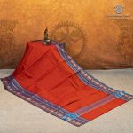 Dance Practice Sarees - Rust Orange SASDS37288 - Image 3