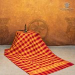 Dance Practice Sarees - Yellow and Red SASDS37290 - Image 3