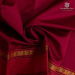 Dance Practice Sarees - Burgundy SASDS37311 - Image 2