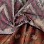 Kora Silk Cotton Sarees - Beige and Grey SAS0037330 - Image 2