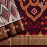 Kora Silk Cotton Sarees - Beige and Grey SAS0037330