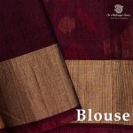 Kora Silk Cotton Sarees - Beige and Grey SAS0037330 - Image 3