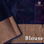 Kora Silk Cotton Sarees - Dark Majenta SAS0037332 - Image 3