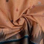 Kora Silk Cotton Sarees - Fawn SAS0037333 - Image 2