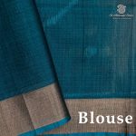 Kora Silk Cotton Sarees - Fawn SAS0037333 - Image 3