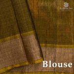 Kora Silk Cotton Sarees - Red SAS0037336 - Image 3