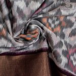 Kora Silk Cotton Sarees - Off White SAS0037337 - Image 2