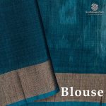 Kora Silk Cotton Sarees - Off White SAS0037338 - Image 3