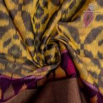 Kora Silk Cotton Sarees - Pastel Yellow SAS0037342 - Image 2