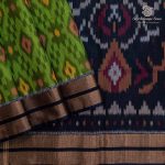 Kora Silk Cotton Sarees - Avocado Green SAS0037343
