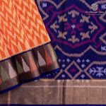Kora Silk Cotton Sarees - Orange SAS0037344