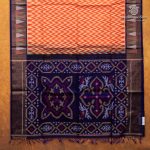 Kora Silk Cotton Sarees - Orange SAS0037344 - Image 4