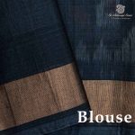 Kora Silk Cotton Sarees - Off White SAS0037345 - Image 3